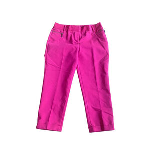 Women's Chaus Bright Pink Ankle‎ pants Size 8